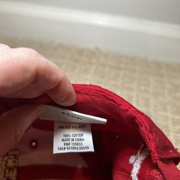 Disney Parks Unisex Youth Kids Red "Insert Snacks Here" Mickey Bar/Pretzel Hat - Picture 6 of 6